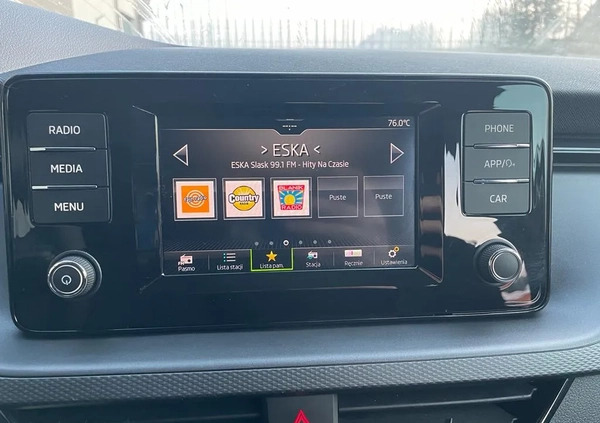 Skoda Kamiq cena 55899 przebieg: 60000, rok produkcji 2019 z Biała małe 326